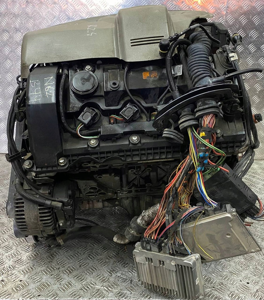 Motor BMW E65 E66 N62B44 4.4 2004 Benzin Engine Komplett