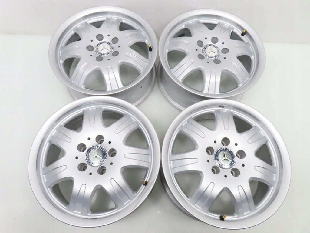 4x Alufelge 16 Zoll 7.0" 5x112 34ET Silber A1714010902 Mercedes-Benz Slk FEL6046856893wb