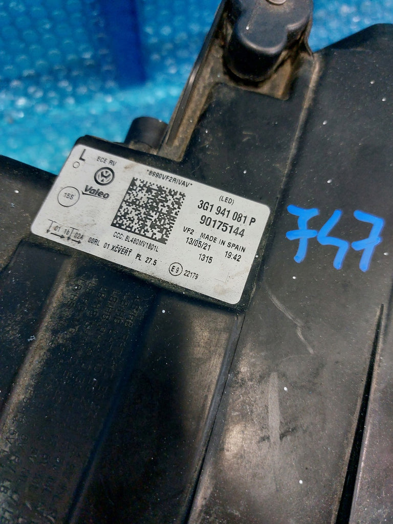 Frontscheinwerfer VW Passat B8 3G1941081P LED Ein Stück (Rechts oder Links)