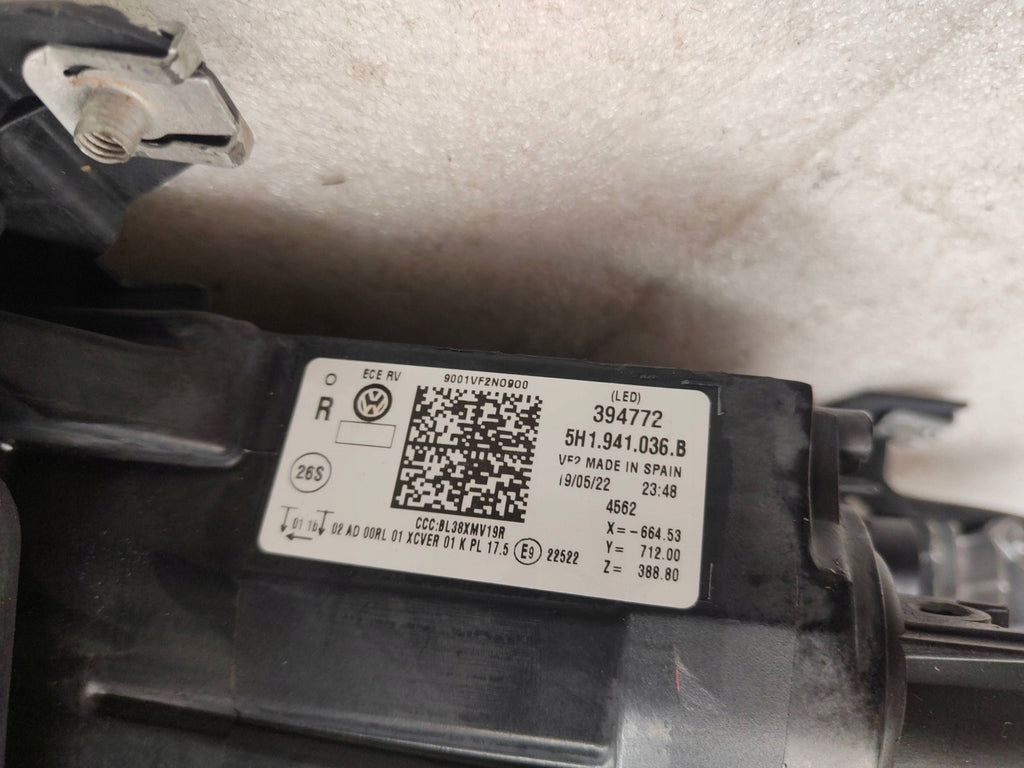 Frontscheinwerfer VW Golf VIII 5H1941036B Full LED Rechts Scheinwerfer Headlight SCH1448994319jt