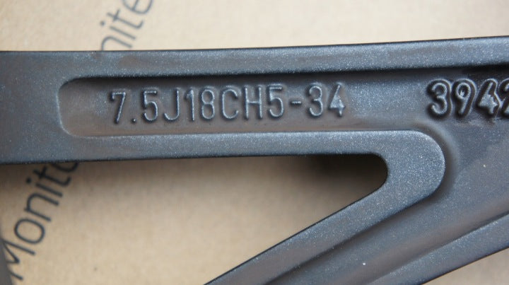 1x Alufelge 18 Zoll 7.5" 5x114.3 34ET 6020016331 6020018067 Alpine A110 I FEL9350694506yp