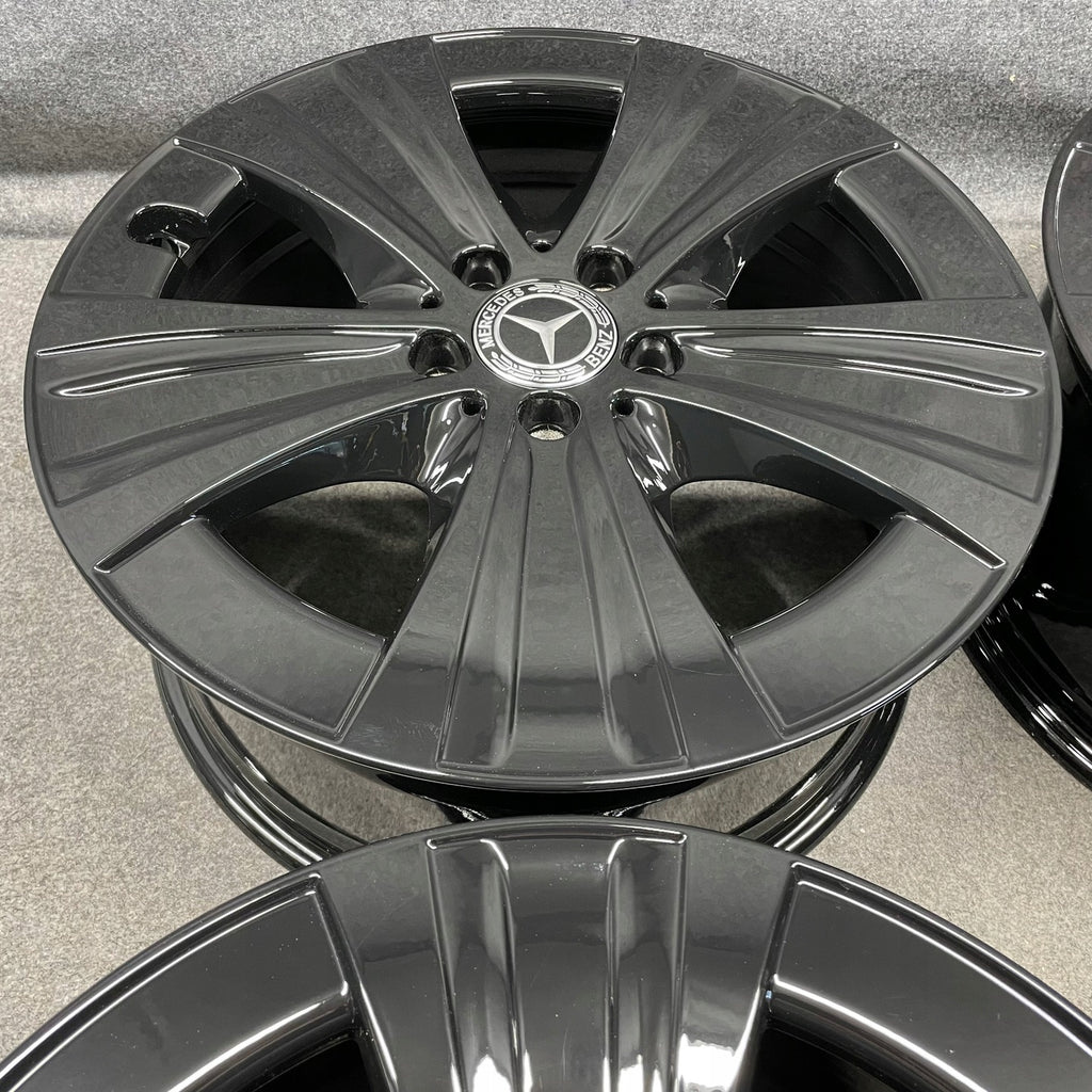 4x Alufelge 18 Zoll 8.0" 5x112 A2134013700 Mercedes-Benz Rim Wheel