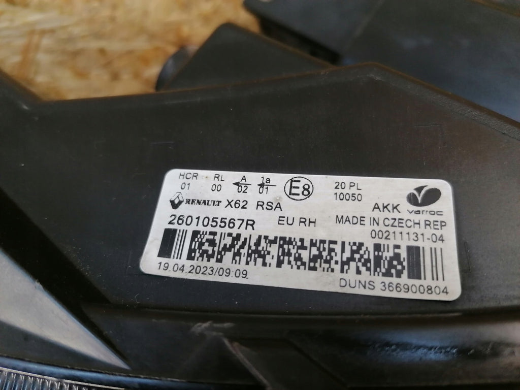 Frontscheinwerfer Renault Master 260105567R LED Rechts Scheinwerfer Headlight SCH3039900549cl