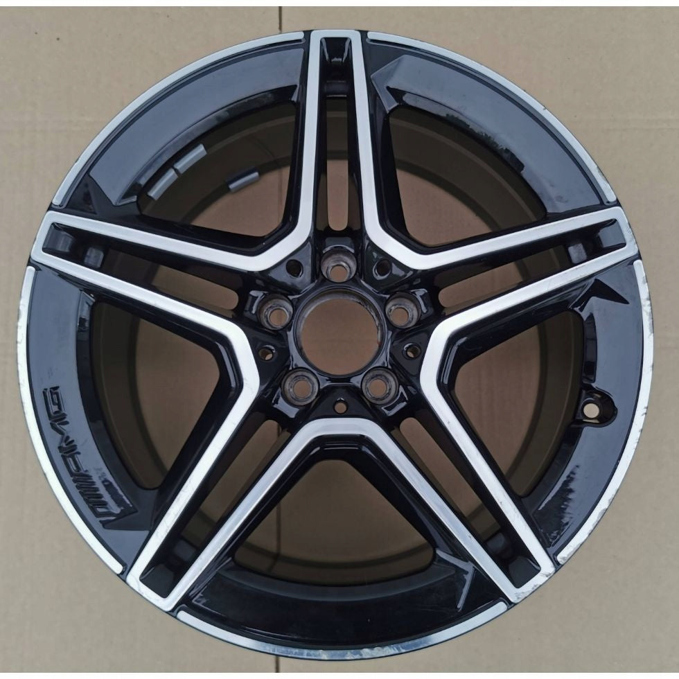 1x Alufelge 18 Zoll 5x112 A2054019600 Mercedes-Benz W205 Rim Wheel FEL1656314217en