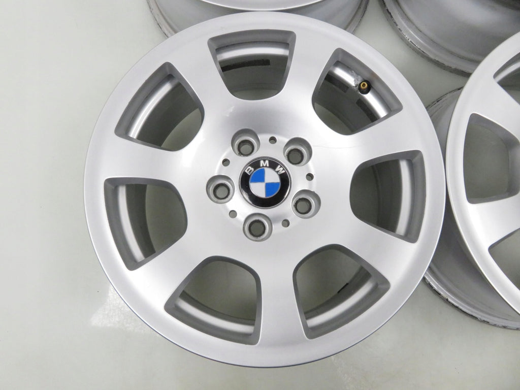 4x Alufelge 16 Zoll 7.0" 5x120 20ET Glanz Silber 6762000 BMW E60 Rim Wheel FEL6534166775lu