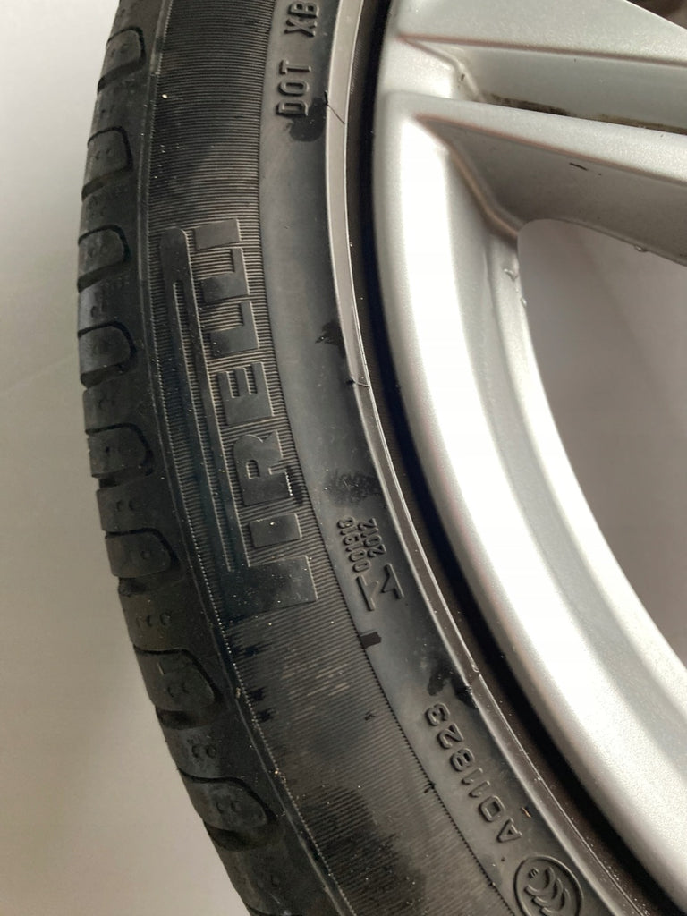 1x Alufelge 18 Zoll 8.0" 5x112 40ET Matt Graphit 8W0601025EC Audi A4 Rim Wheel FEL2931817773hd
