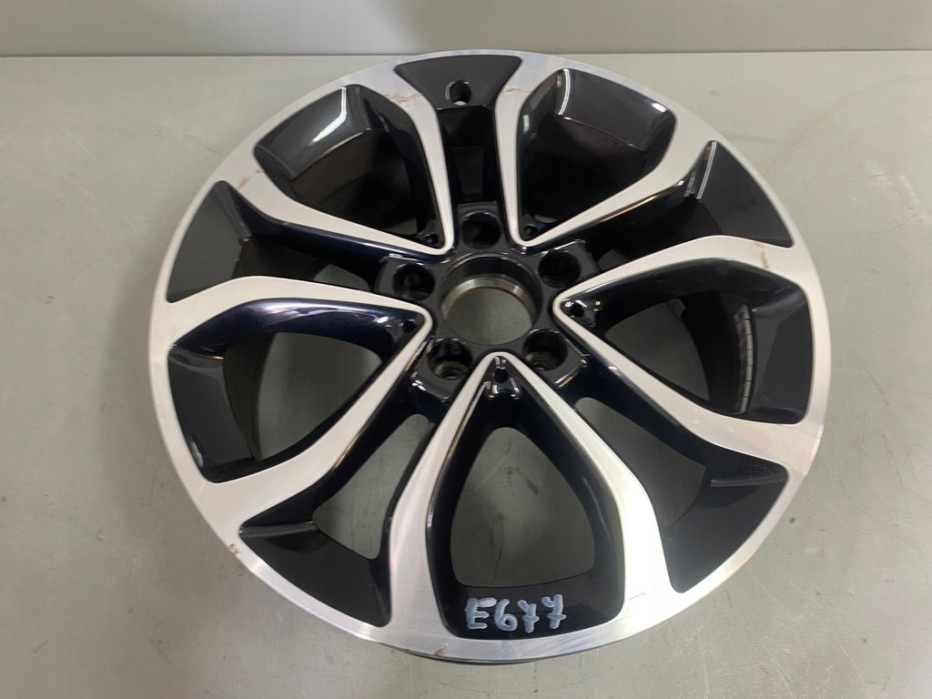 1x Alufelge 17 Zoll 7.0" 5x112 38ET Glanz Graphit A2054010200 Mercedes-Benz W205 FEL2666414927ok