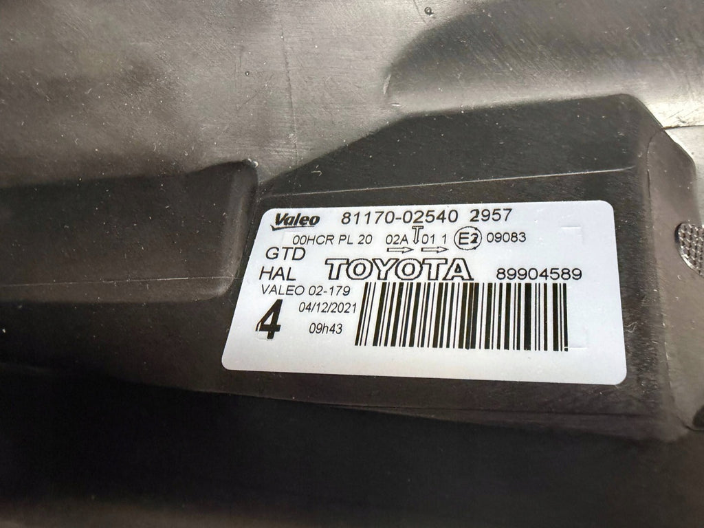 Frontscheinwerfer Toyota Auris 81170-02540 Links Scheinwerfer Headlight SCH8588953157ve