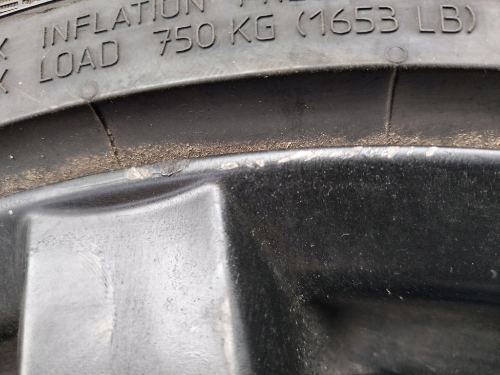 1x Alufelge 17 Zoll 8.0" 5x112 35ET Matt Schwarz KBA45651 Rim Wheel FEL2324562880qn