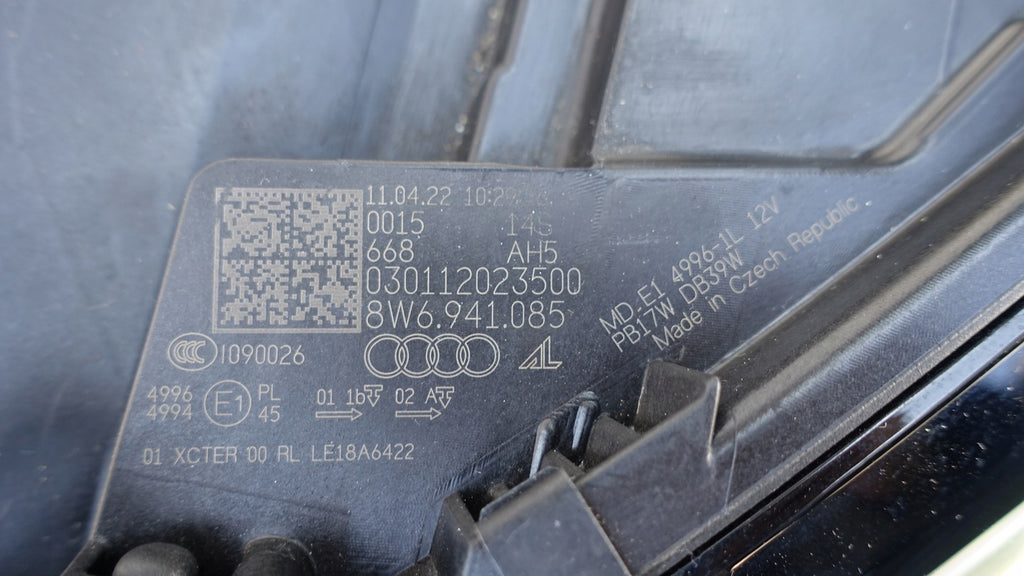 Frontscheinwerfer Audi A5 8W6941085 Full LED Links Scheinwerfer Headlight SCH4236526221sg