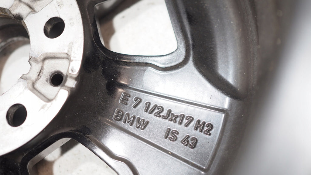 1x Alufelge 17 Zoll 7.5" 5x112 43ET Glanz Grau 6898036 BMW Rim Wheel FEL2897361595uh