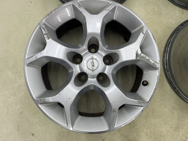 4x Alufelge 16 Zoll 6.5" 5x110 37ET 13116659 Opel Astra G Zafira B Meriva FEL2692770863sp