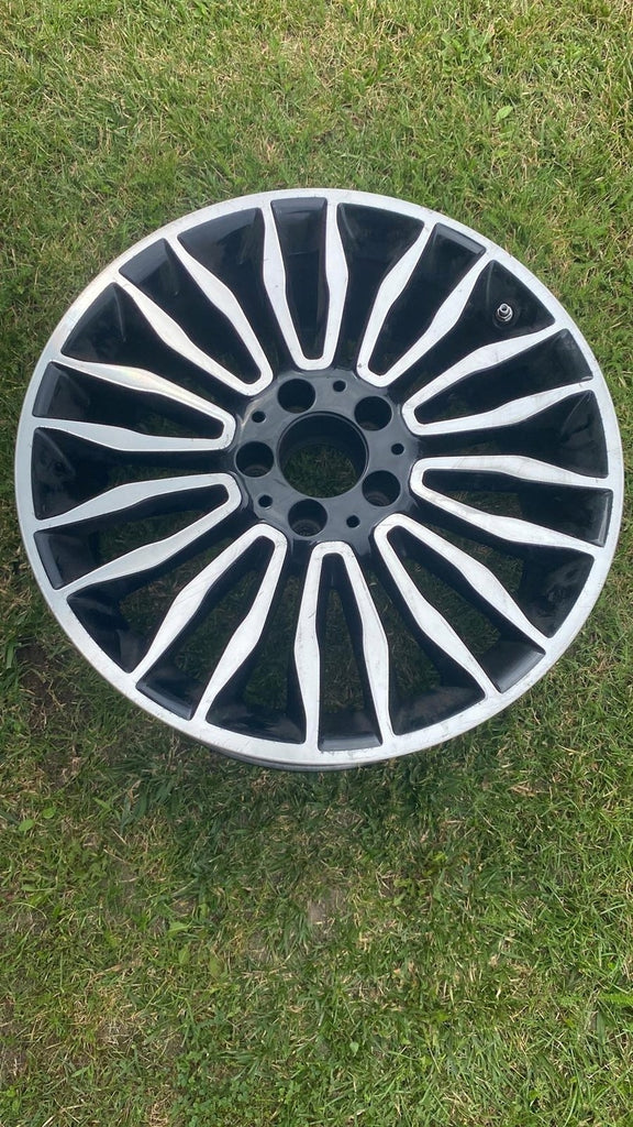 1x Alufelge 18 Zoll 8.5" 5x112 48ET Glanz Silber A2124010100 Mercedes-Benz W212