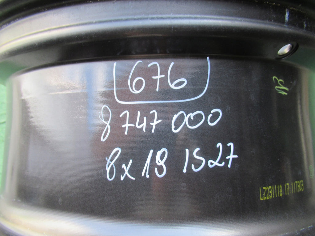 1x Alufelge 19 Zoll 8.0" 5x112 27ET Matt Schwarz 8747000 BMW 3 G21 G20 Rim Wheel FEL5054743700pv