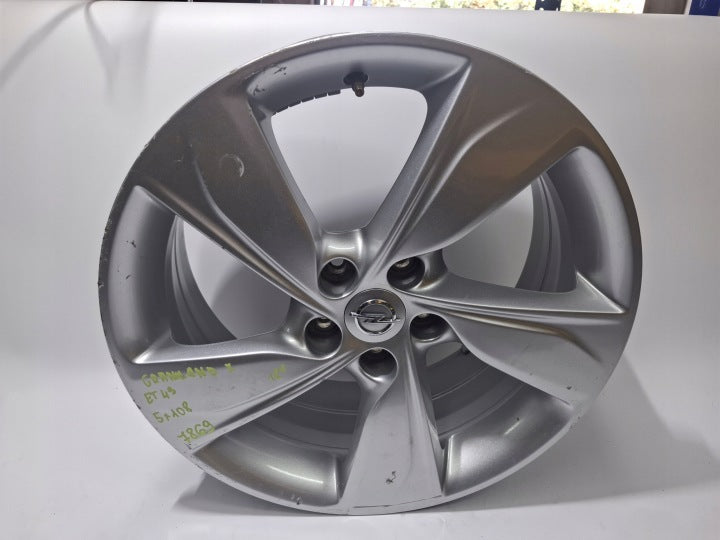 1x Alufelge 18 Zoll 7.5" 5x108 YP0006438 YP00180480 Opel Grandland X Rim Wheel FEL8329751771xo