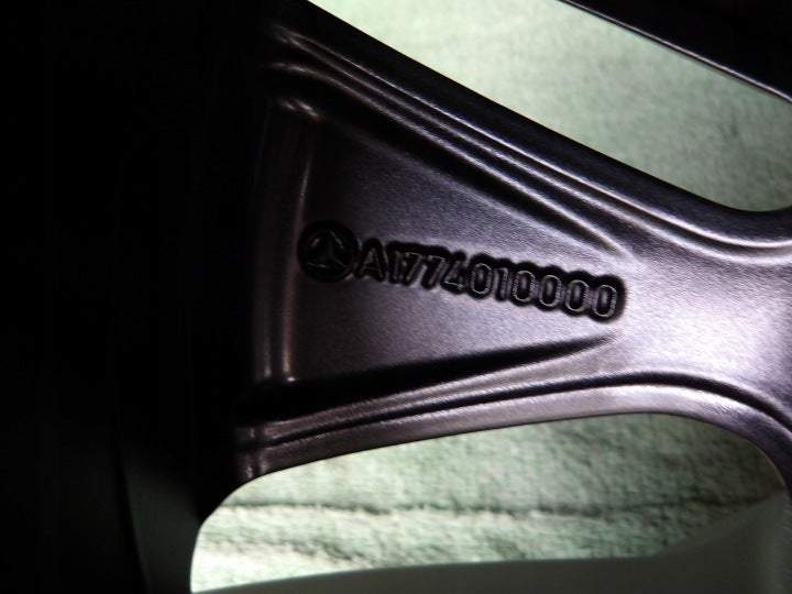 1x Alufelge 16 Zoll 6.5" 5x112 44ET Matt Schwarz A1774010000 Mercedes-Benz W177 FEL4197200092ji