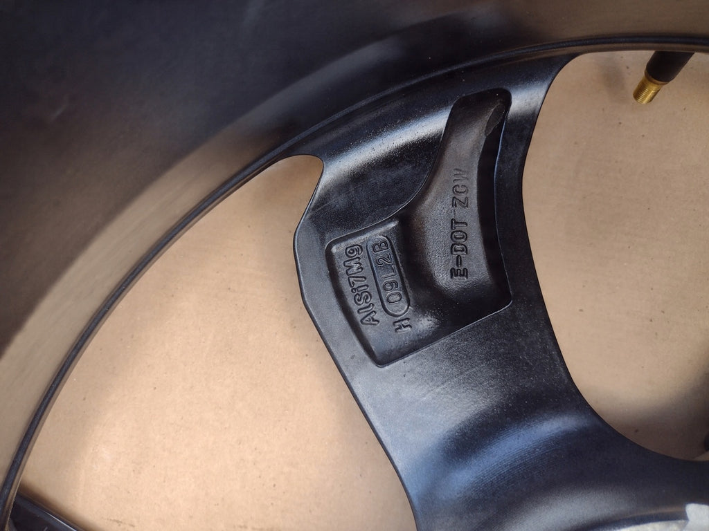 1x Alufelge 18 Zoll 7.5" 4x100 39075326 Opel Adam Rim Wheel