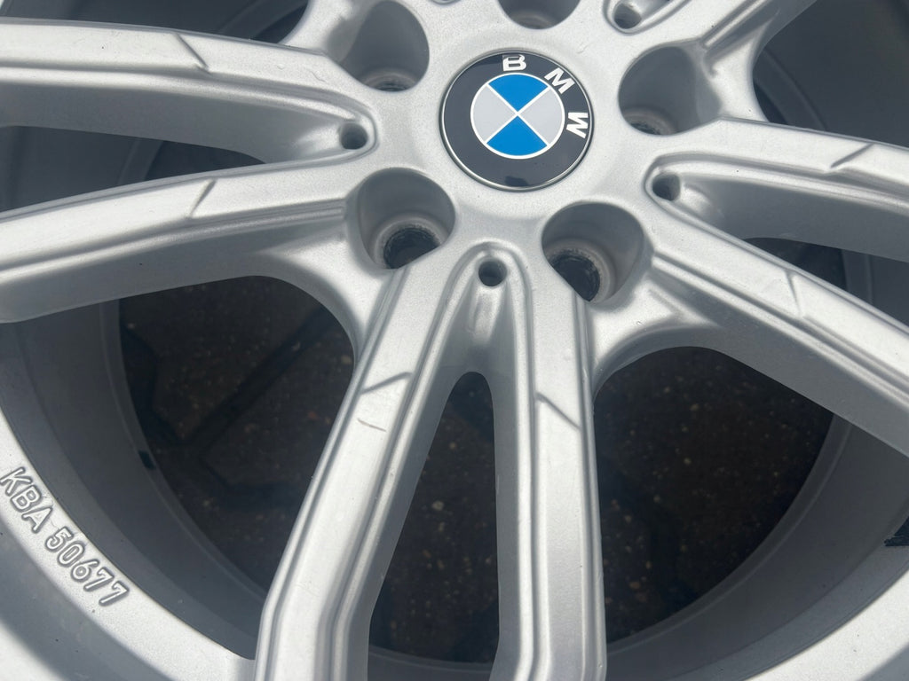 4x Alufelge 18 Zoll 8.0" 5x112 Glanz Silber KBA50677 Audi G30 G20 I Rim Wheel FEL3922580871do