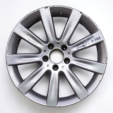 Load image into Gallery viewer, 1x Alufelge 18 Zoll 8.5&quot; 5x112 43ET Glanz Silber Mercedes-Benz C216 Rim Wheel