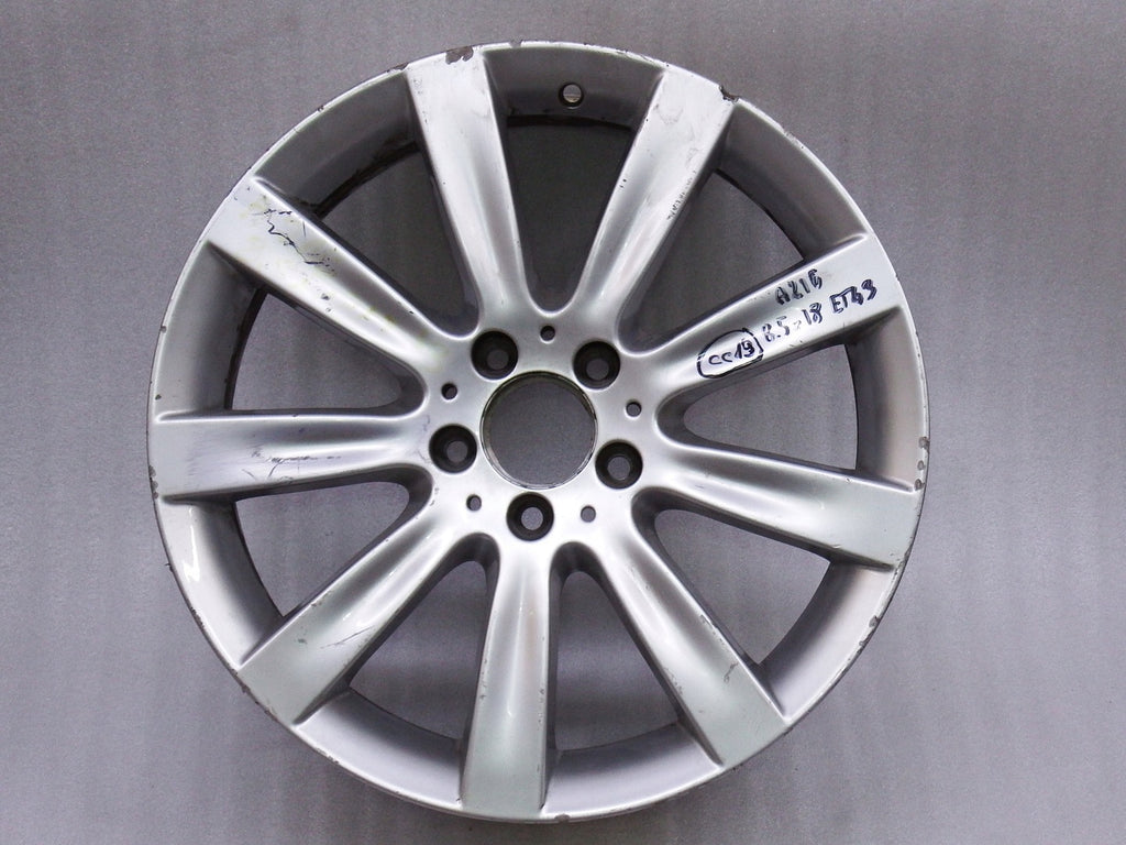 1x Alufelge 18 Zoll 8.5" 5x112 43ET Glanz Silber Mercedes-Benz C216 Rim Wheel