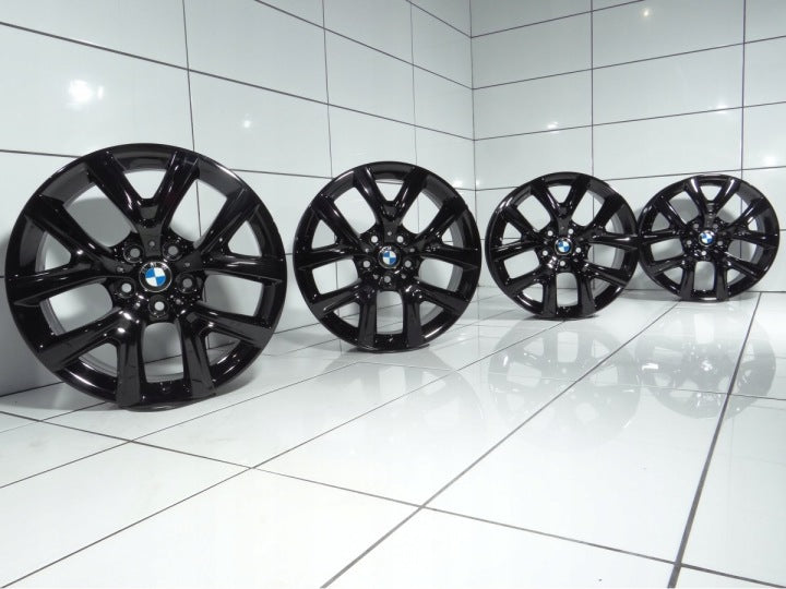 4x Alufelge 17 Zoll 6.5" 5x112 39ET Glanz Silber 6856076 BMW F39 F48 Rim Wheel FEL7634112512pp