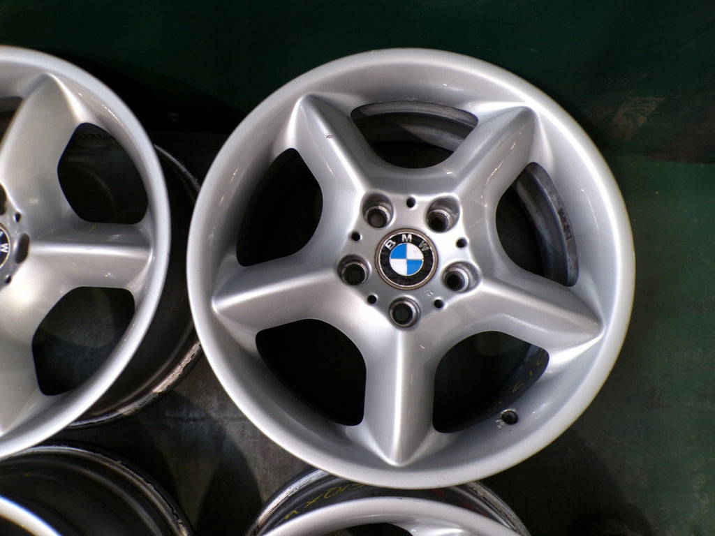 4x Alufelge 17 Zoll 7.5" 5x120 40ET Glanz Silber 1096159-13 BMW 4 Rim Wheel FEL2144624642qc