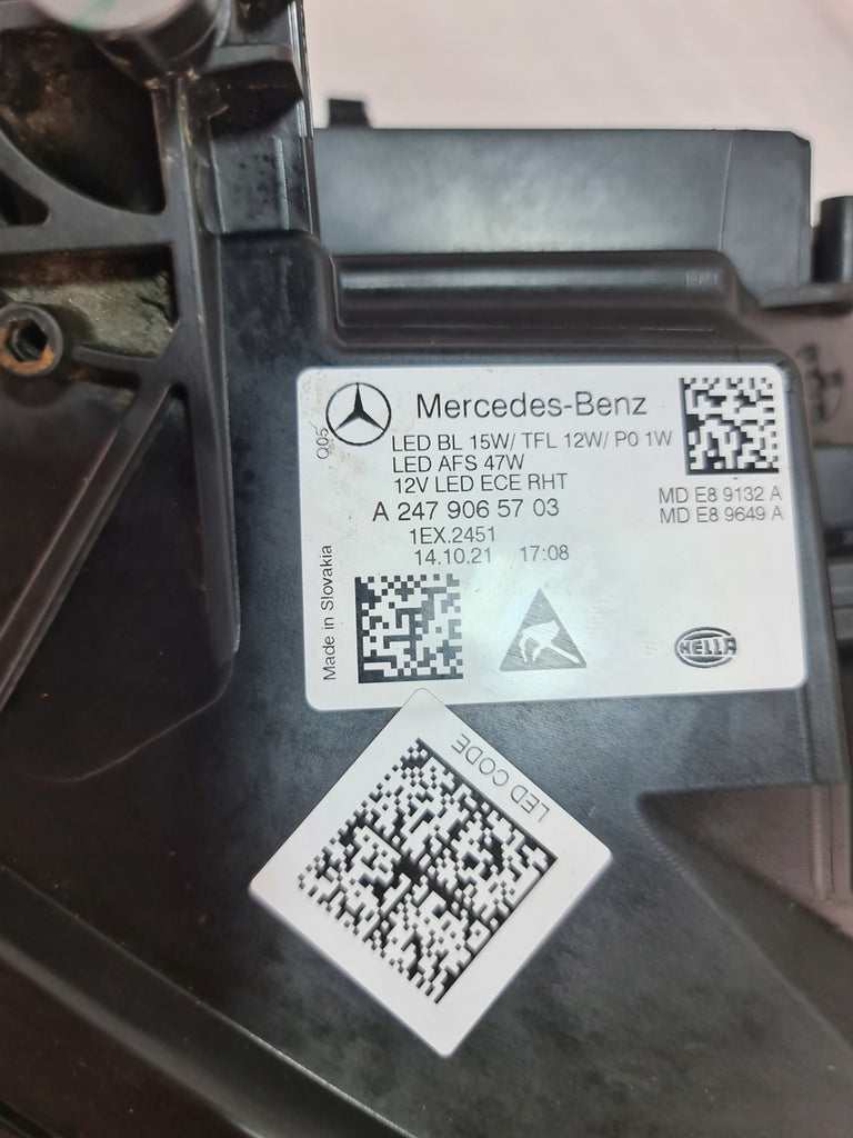 Frontscheinwerfer Mercedes-Benz W247 A2479065703 LED Links Headlight SCH3904174278sv
