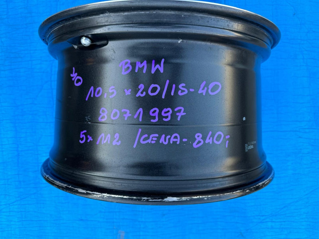 1x Alufelge 20 Zoll 10.5" 5x112 40ET Glanz Graphit 8071997 BMW G05 G06 Mg FEL2556909121ct