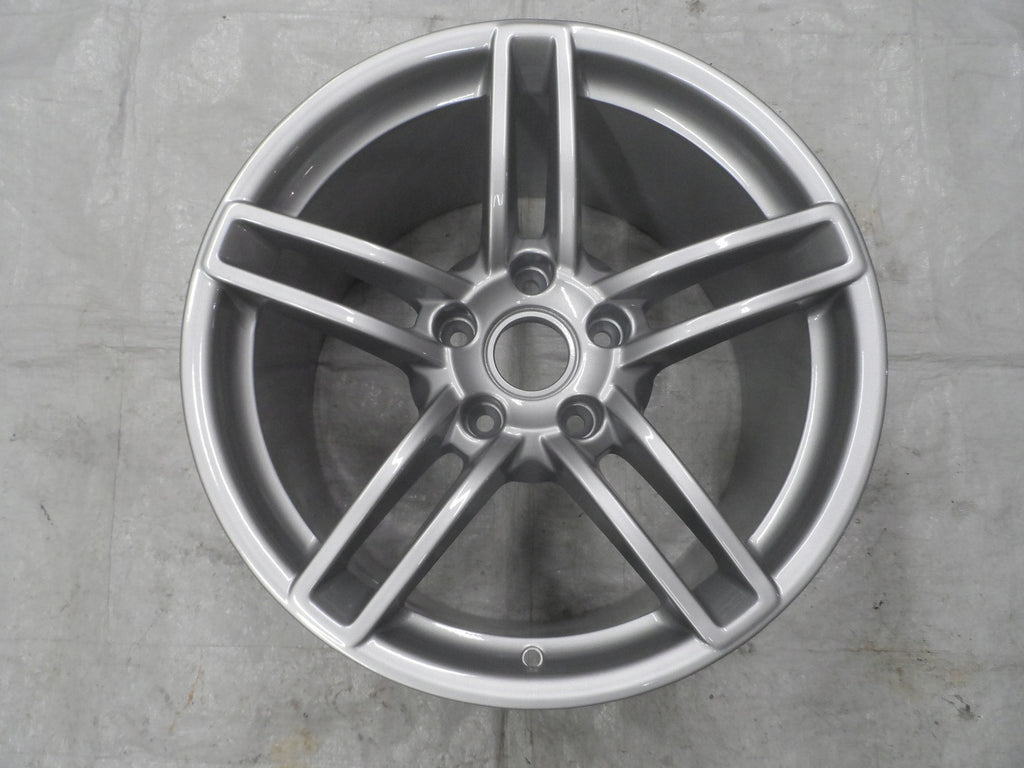 1x Alufelge 19 Zoll 11.0" 5x130 48ET Silber 99136214603 Porsche Carrera