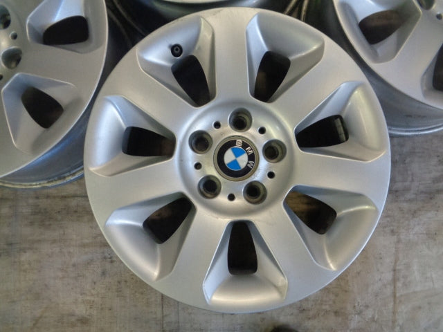 4x Alufelge 16 Zoll 7.0" 5x120 20ET Glanz Silber 6758774 BMW E39 E60 E61 FEL2226845060on
