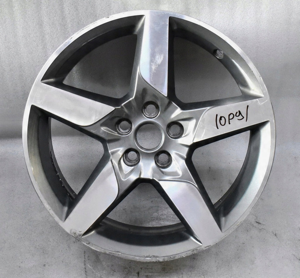 1x Alufelge 18 Zoll 7.5" 5x108 46ET Glanz Silber GX73-1007-FA Jaguar Xe Xf Mg