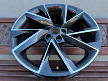 Load image into Gallery viewer, 1x Alufelge 19 Zoll 8.0" 5x112 45ET Glanz Graphit 57A601025R Mg Karoq Nu7 FEL6244636410yu