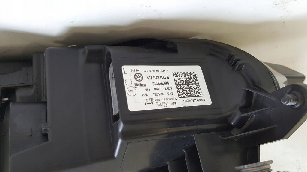 Frontscheinwerfer VW Sportsvan 517941033B Links Scheinwerfer Headlight