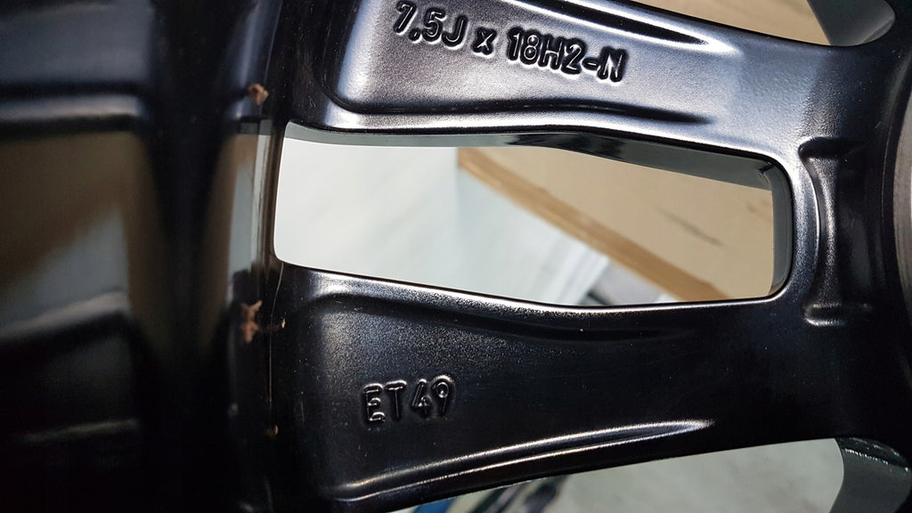 1x Alufelge 18 Zoll 7.5" 5x112 49ET A1774012700 Mercedes-Benz W177 Rim Wheel