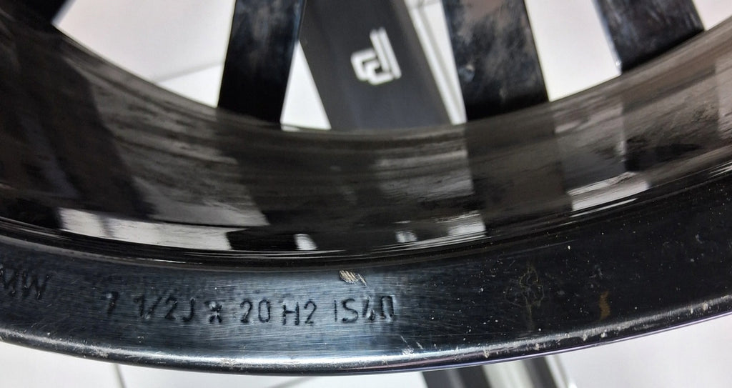 1x Alufelge 20 Zoll 7.5" 5x112 40ET Glanz Silber 6880105 BMW Rim Wheel FEL9427647688uj