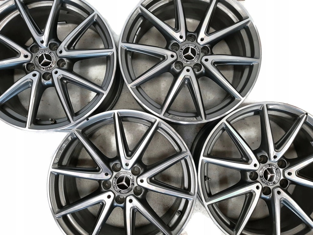 4x Alufelge 18 Zoll 8.0" 5x112 48ET A1764010800 Mercedes-Benz Cla Amg Rim Wheel FEL8489115012sa