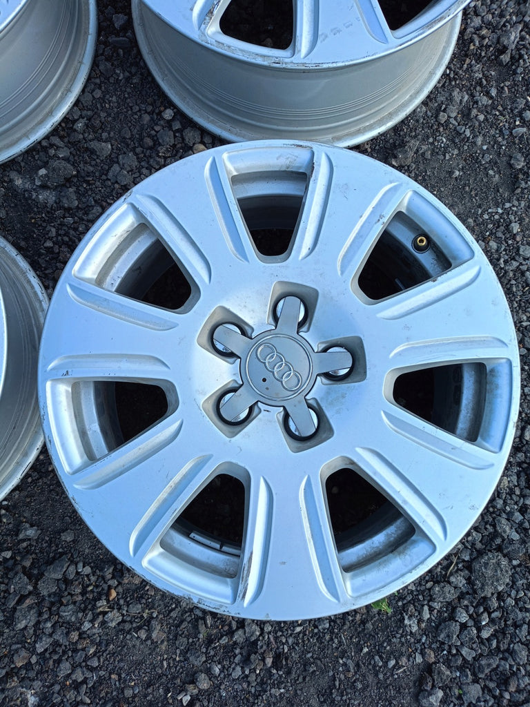 4x Alufelge 16 Zoll 6.5" 5x112 33ET Glanz Silber 8U0601025Q Audi Rim Wheel FEL8026142633cx