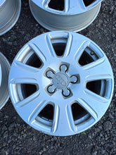 Laden Sie das Bild in den Galerie-Viewer, 4x Alufelge 16 Zoll 6.5" 5x112 33ET Glanz Silber 8U0601025Q Audi Rim Wheel FEL8026142633cx