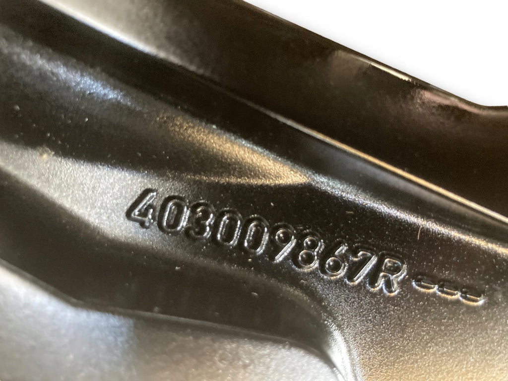 1x Alufelge 19 Zoll 7.0" 5x114.3 403009867R Dacia Megane 1 Captur Clio Scenic