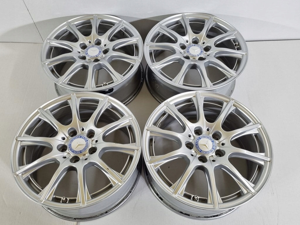 4x Alufelge 16 Zoll 6.5" 5x112 38ET A2054012400 Mercedes-Benz Rim Wheel FEL1284171798rg