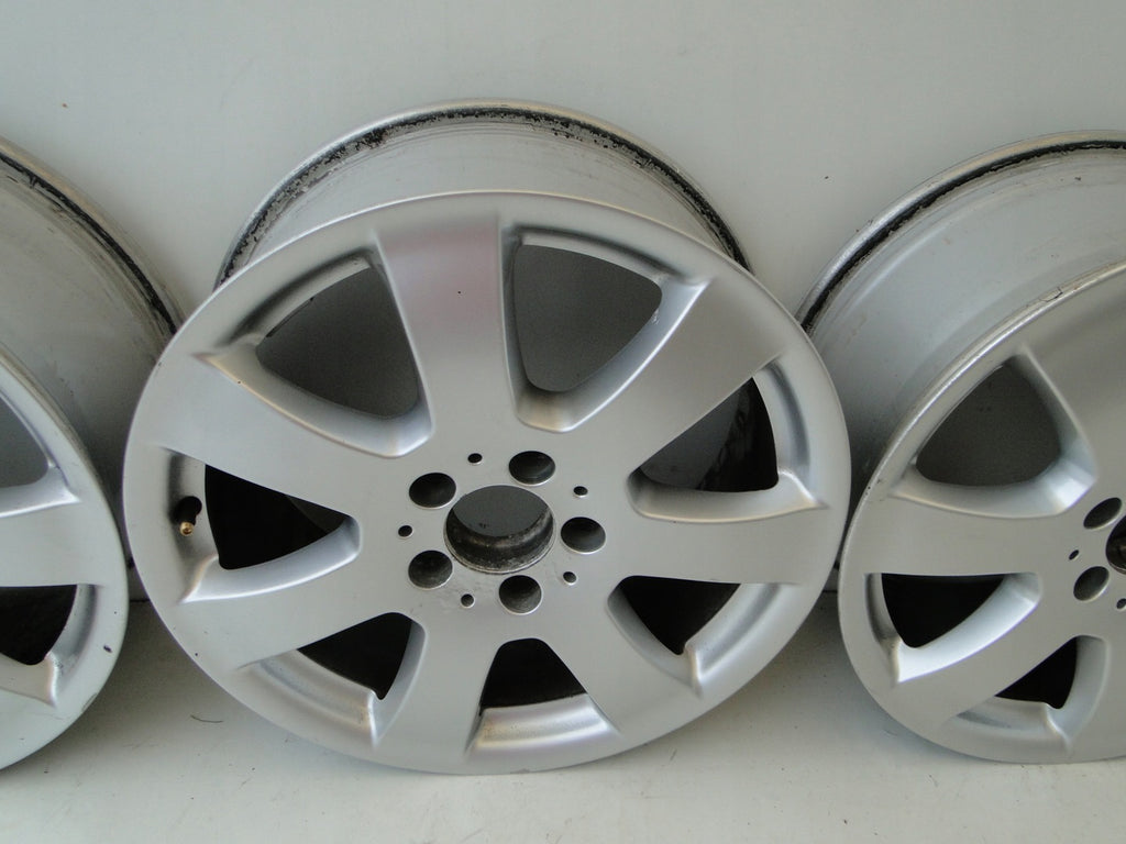 4x Alufelge 17 Zoll 7.5" 5x112 56ET Glanz Silber A2514011002 Mercedes-Benz