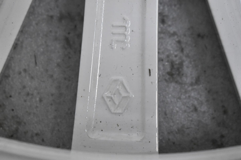 1x Alufelge 16 Zoll 7.0" 4x100 37ET Glanz Silber 403007684R Renault Twingo Iii