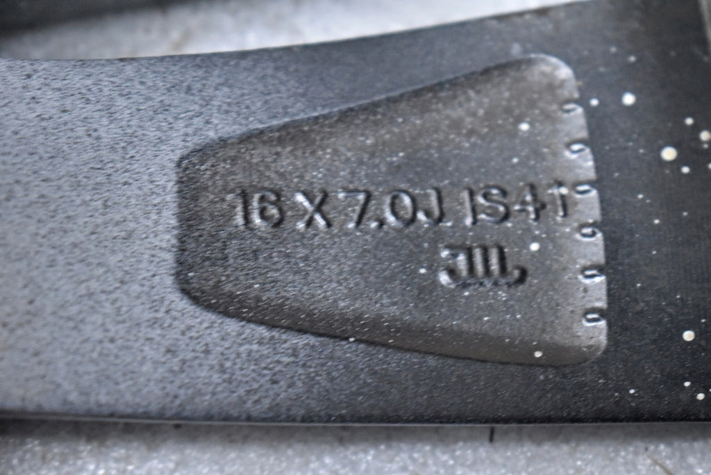 1x Alufelge 16 Zoll 7.0" 5x105 41ET Matt Grau 39024544 Opel Mokka X Rim Wheel