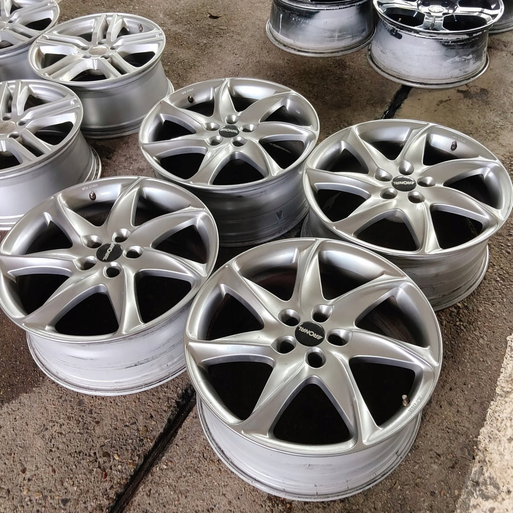 4x Alufelge 20 Zoll 8.5" 5x112 30ET Glanz Silber KBA47895 Audi I Rim Wheel FEL9098661770yt