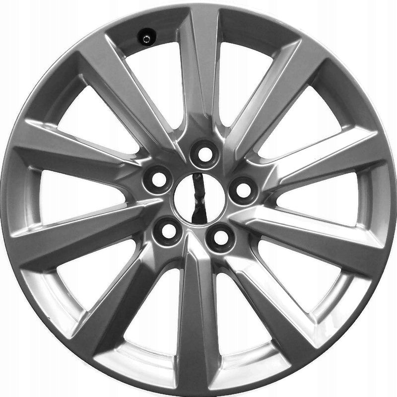 1x Alufelge 16 Zoll 6.5" 5x100 40ET Glanz Silber 82A601025 Audi Rim Wheel