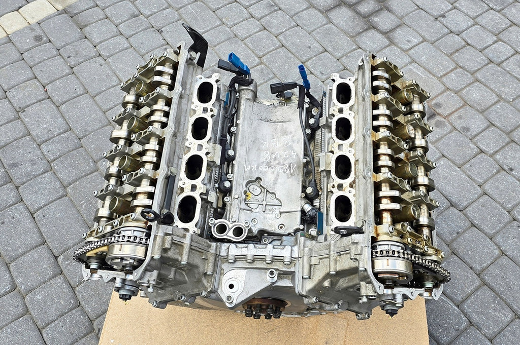 Motor Audi A6 A4 BBK 4.2 344PS 253kW 180TKm Benzin Engine Unkomplett