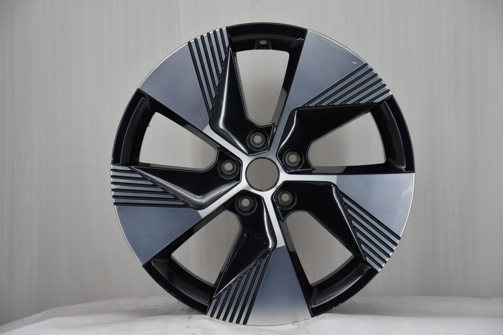 1x Alufelge 18 Zoll 7.0" 5x114.3 34ET Glanz Schwarz 403008809R Renault Rim Wheel FEL5271086667kx