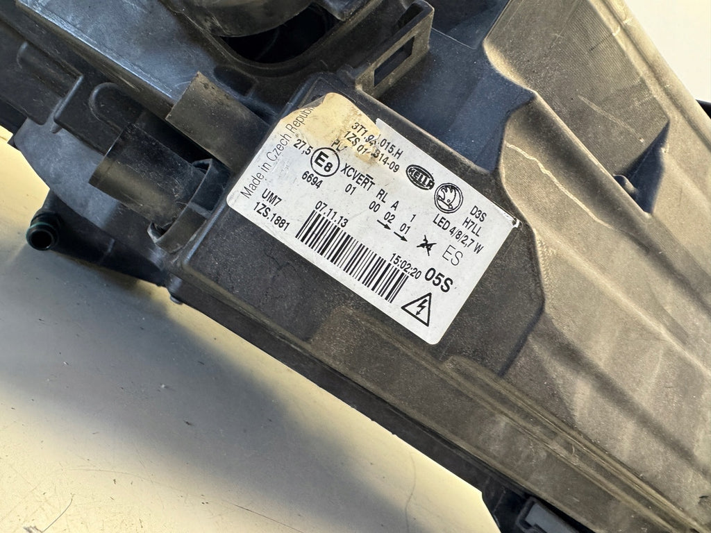 Frontscheinwerfer Skoda Superb II 3T1941015H Xenon Links Scheinwerfer Headlight