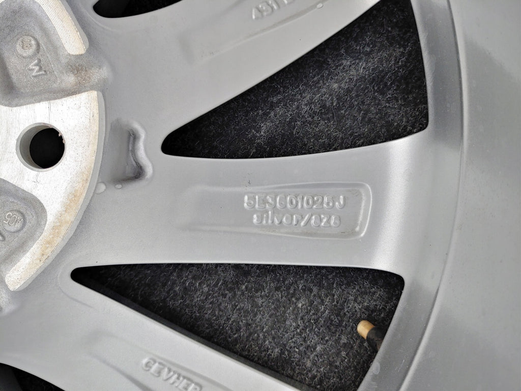 1x Alufelge 18 Zoll 7.5" 5x112 48ET Glanz Silber 5E3601025J Skoda Octavia 5e3 Iv FEL1579918062kl