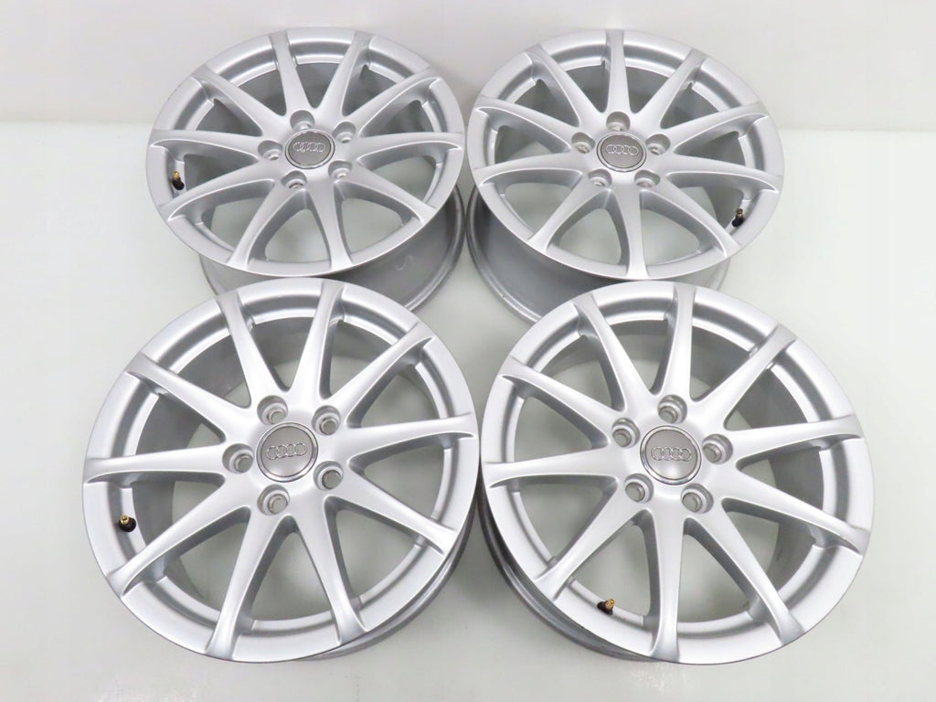 4x Alufelge 16 Zoll 7.0" 5x112 47ET Silber 8J0601025F Audi Tt Rim Wheel FEL5438789575mv